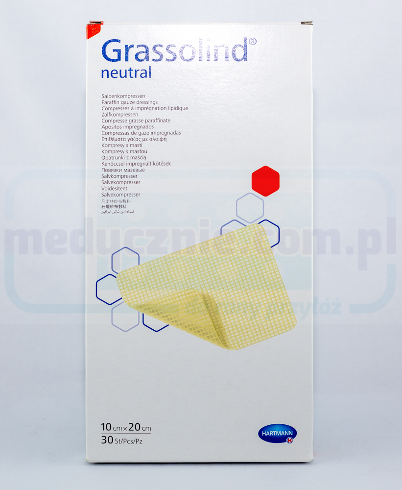 Grassolind 10*20cm  opatrunek na oparzenia 1szt